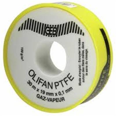 RUBAN PTFE GAZ-VAPEUR HD1000 (arrêt fabrication)