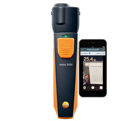 SONDE INFRA ROUGE CONNECTEE TESTO 805I VIA SMARTPHONE