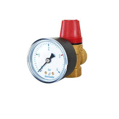 SOUPAPE 3 BAR AVEC MANO Ø ¾"F-¾"F