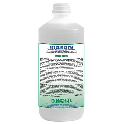 NETTOYANT DESINFECTANT CLIM ET  VMC PULVERISATEUR 500 ML