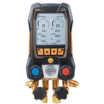 testo 570s - manifold électronique