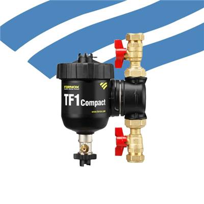 TF1 COMPACT 22mm FILTRE EN LIGNE HYDROCYCLONIQUE ET MAGN.RACCORDS OLI