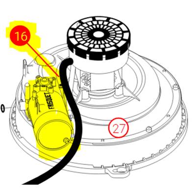 CONDENSATEUR MOTOVENT.3MF/400V