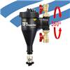 TF1 1" FILTRE EN LIGNE HYDROCYCLONIQUE ET MAGN. RACCORDS FILETES
